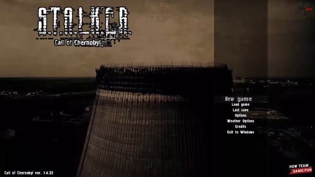 STALKER Call of Chernobyl Pripyat Menu 2 смотреть онлайн