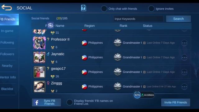 How to delete friend not active in Mobile legends смотреть онлайн