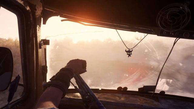 Metro Exodus (PS4 Pro) - Mutant liftoff (Hitting with Bukhanka vehicle) смотреть онлайн