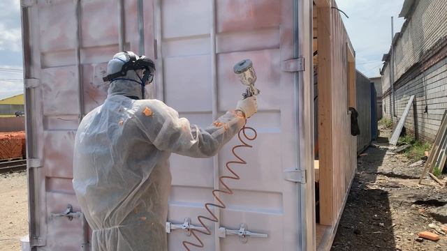 Как создают дома и бытовки из морских контейнеров смотреть онлайн