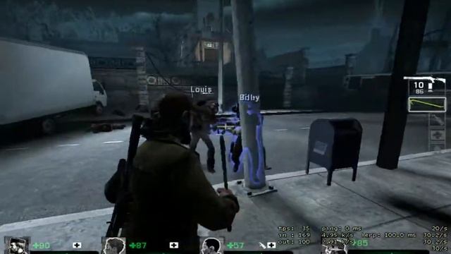 Left 4 Dead 2 DEATH TOLL Walking dead survivors Playing as kenny on third person смотреть онлайн