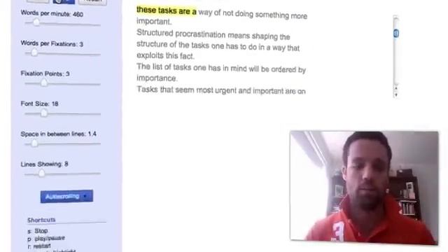 Speed Reading Online with Eyercize смотреть онлайн