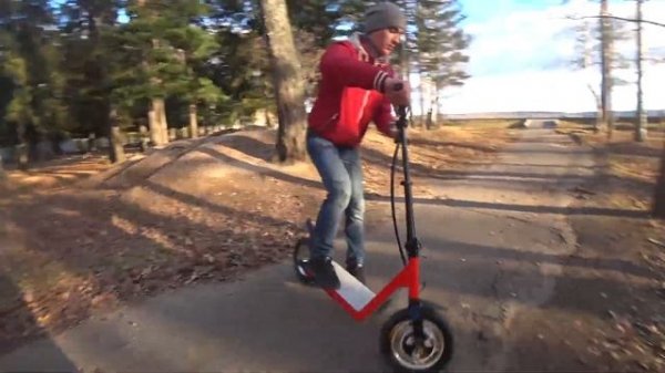 Прыгающий электросамокат RIM