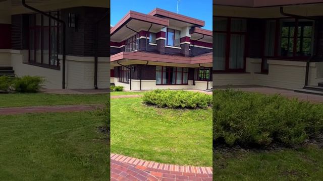 Фасады нового дома в стиле Райта – 900 м² – 100% готов к заселению