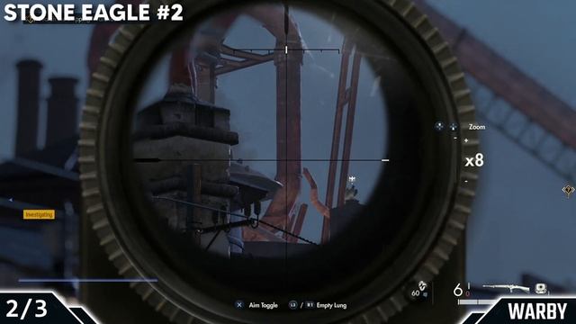 Sniper Elite 5 - Mission 4: All Stone Eagle Locations смотреть онлайн