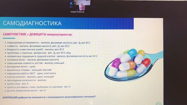 Дефициты. Как понять чего не хватает. Курсы нутрициологии смотреть онлайн