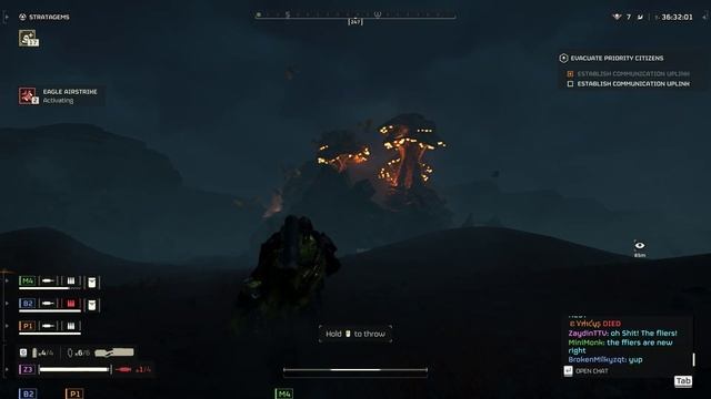 Helldivers 2: Shriekers sighted! смотреть онлайн