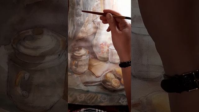 41гр. Белое на белом,акварель(4) смотреть онлайн