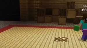 Цирк в Minecraft Зрители хлопают стоя.