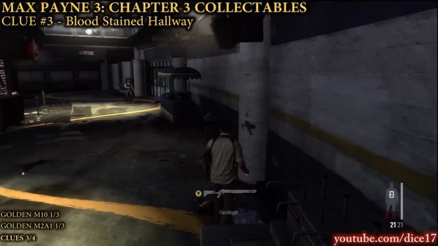 Max Payne 3: Chapter 3 - All Collectables - Clues and Golden Guns Locations смотреть онлайн