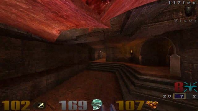 Quake 3 arena 4k, сложность крутой, прохождение DM13 смотреть онлайн