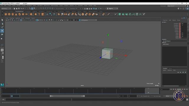 3D Character Animation. 9- Dars. Maya Dasturining 