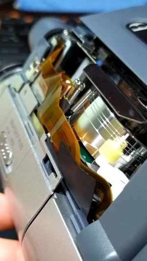 Head Cleaning Sony DCR TRV460. Как правильно очистить головку камеры.