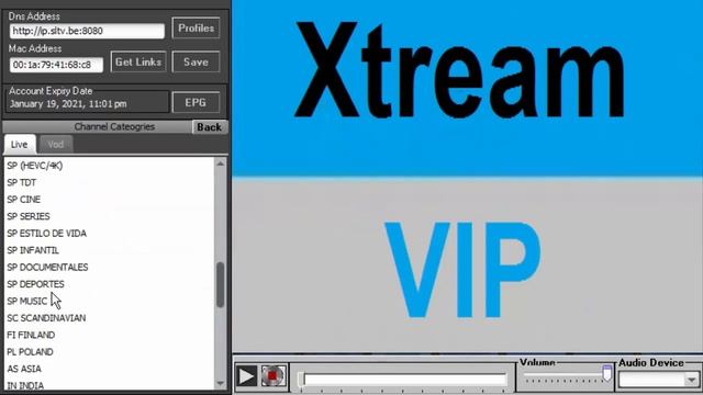 xtream iptv Mac 6 Months كود ماك اكستريم للقنوات الفضائية العالمية смотреть онлайн