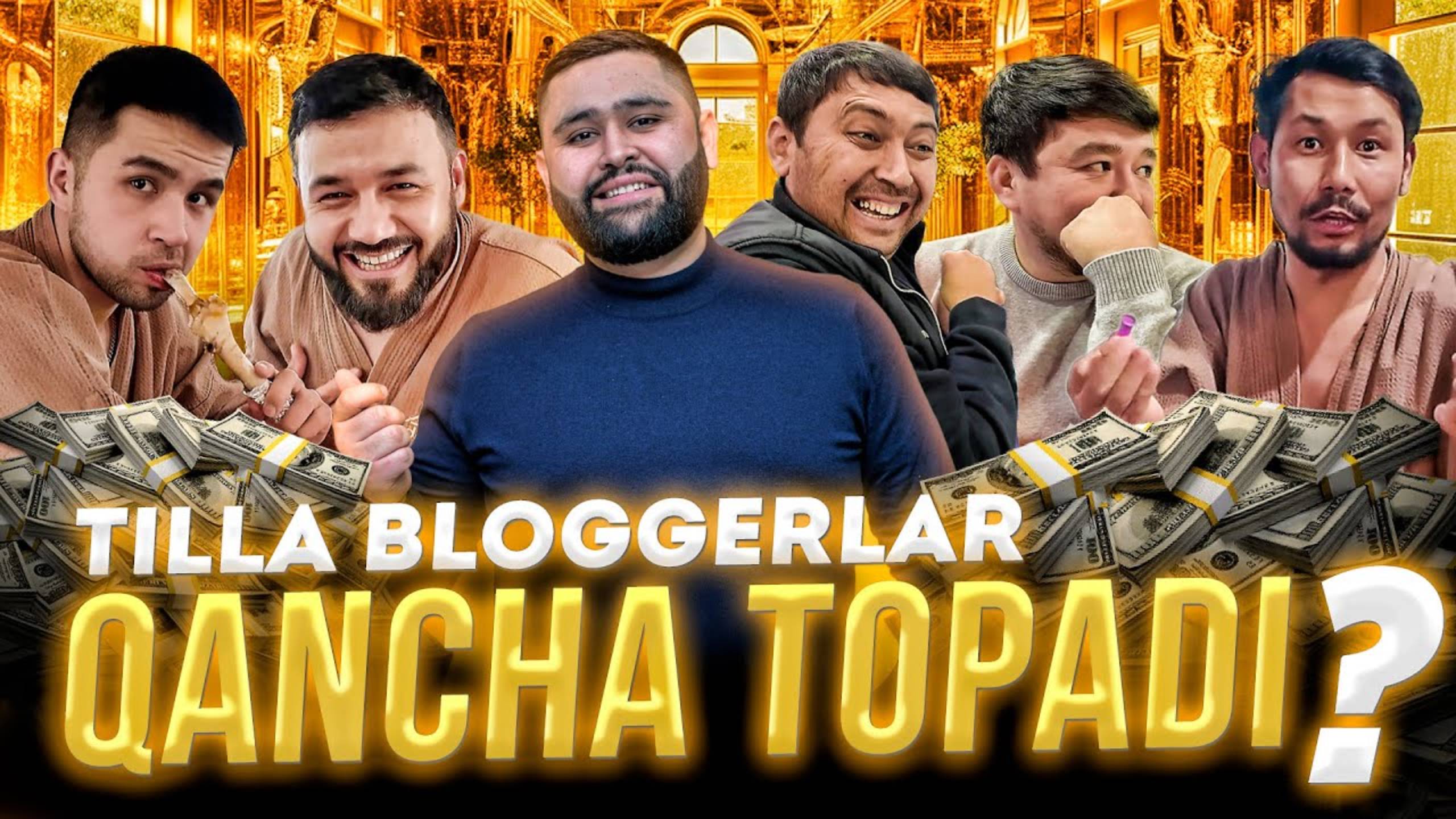 TILLA BLOGGERLAR QANCHA TOPADI_ #rustamraxmonov