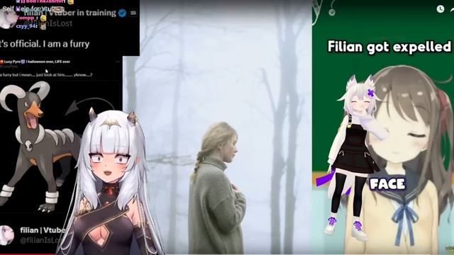 Filian and Lucy Pyre review CURSED presentations about them смотреть онлайн