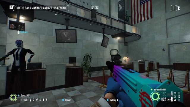 PAYDAY 2: CRIMEWAVE EDITION Sydney (Payday) First World Bank "Neal Macaulay speech from HEAT" смотреть онлайн