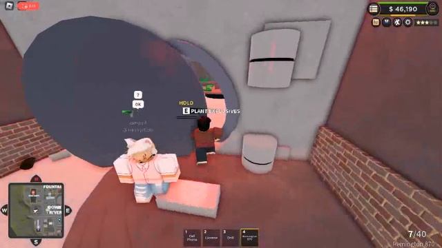 Joining the mafia in Roblox ERLC