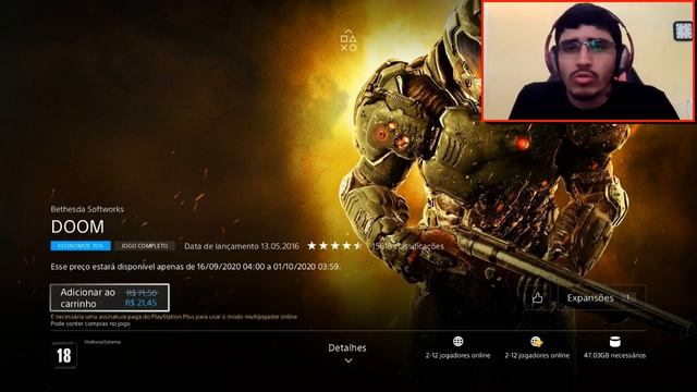 PROMOÇÃO no Ps4 com JOGO por menos de vinte reais смотреть онлайн
