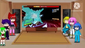 (gacha Club)добро пожаловать в ад ирума реакция на ultrakill и кенши из мк10