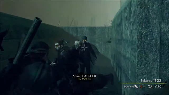 Sniper Elite: Nazi Zombie Army 2 - 4 player co-op Part 3 смотреть онлайн