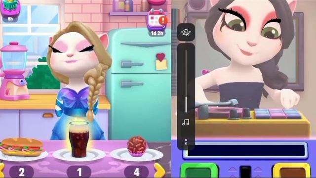 My talking angela 2/Angela vs Good Elsa❄️ vs Bad Elsa😈Gameplay❤️°°°Angela 2 😍 Makeup 💄💋 смотреть онлайн