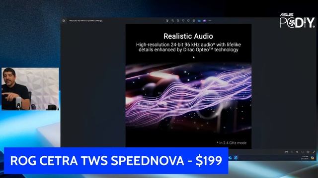 PCDIY Show #117 - ROG Cetra True Wireless SpeedNOVA, ZenScreen MB166CR, ExpertWiFi & More!