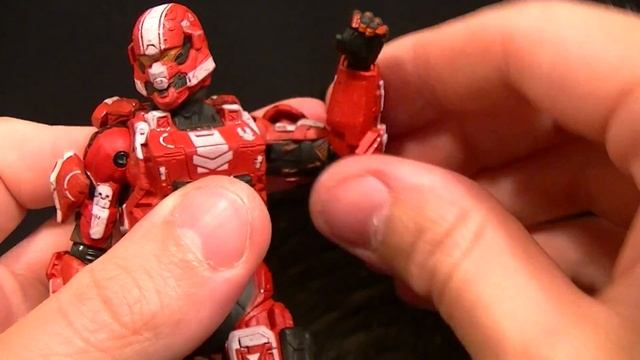 McFarlane Halo 4 RED SPARTAN SOLDIER Figure Review смотреть онлайн