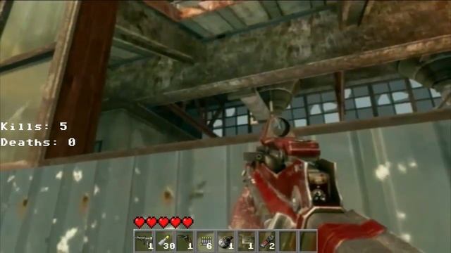 Minecraft HUD in Black Ops - EPIC смотреть онлайн