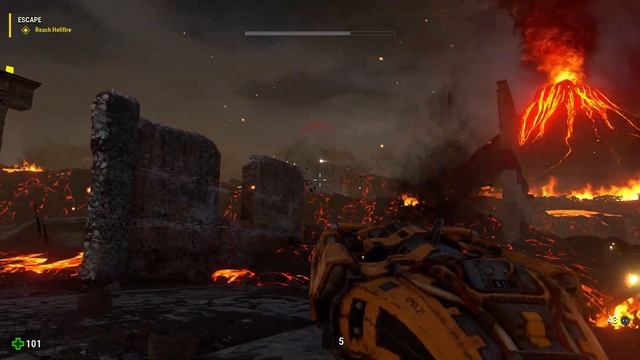 Serious Sam 4 - Witch Bride of Achriman Boss Fight смотреть онлайн