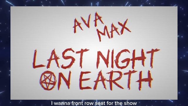 Ava Max - Last Night On Earth (Slowed + Reverb) смотреть онлайн