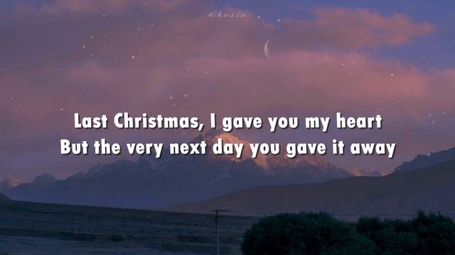 Ariana Grande - Last Christmas (Lyrics) смотреть онлайн