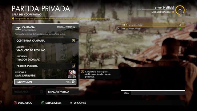 Continuamos Sniper Elite 4 coop en Series X смотреть онлайн