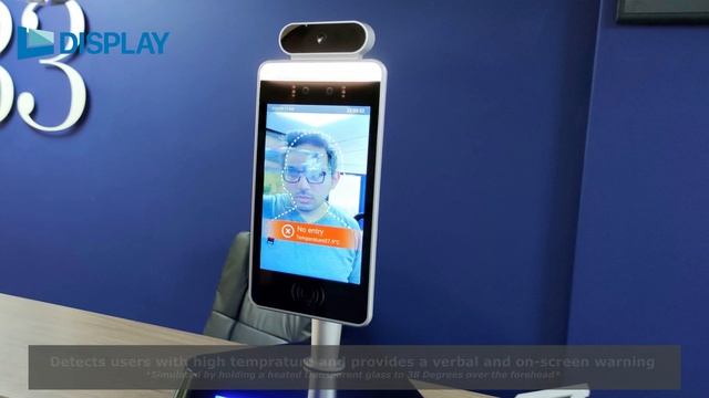 Temperature Check Kiosks - Personnel Management Solution | LamasaTech Kiosks