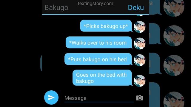 Dekubaku 💚🧡🥵 || mha textingstory || baku bottom top deku || смотреть онлайн