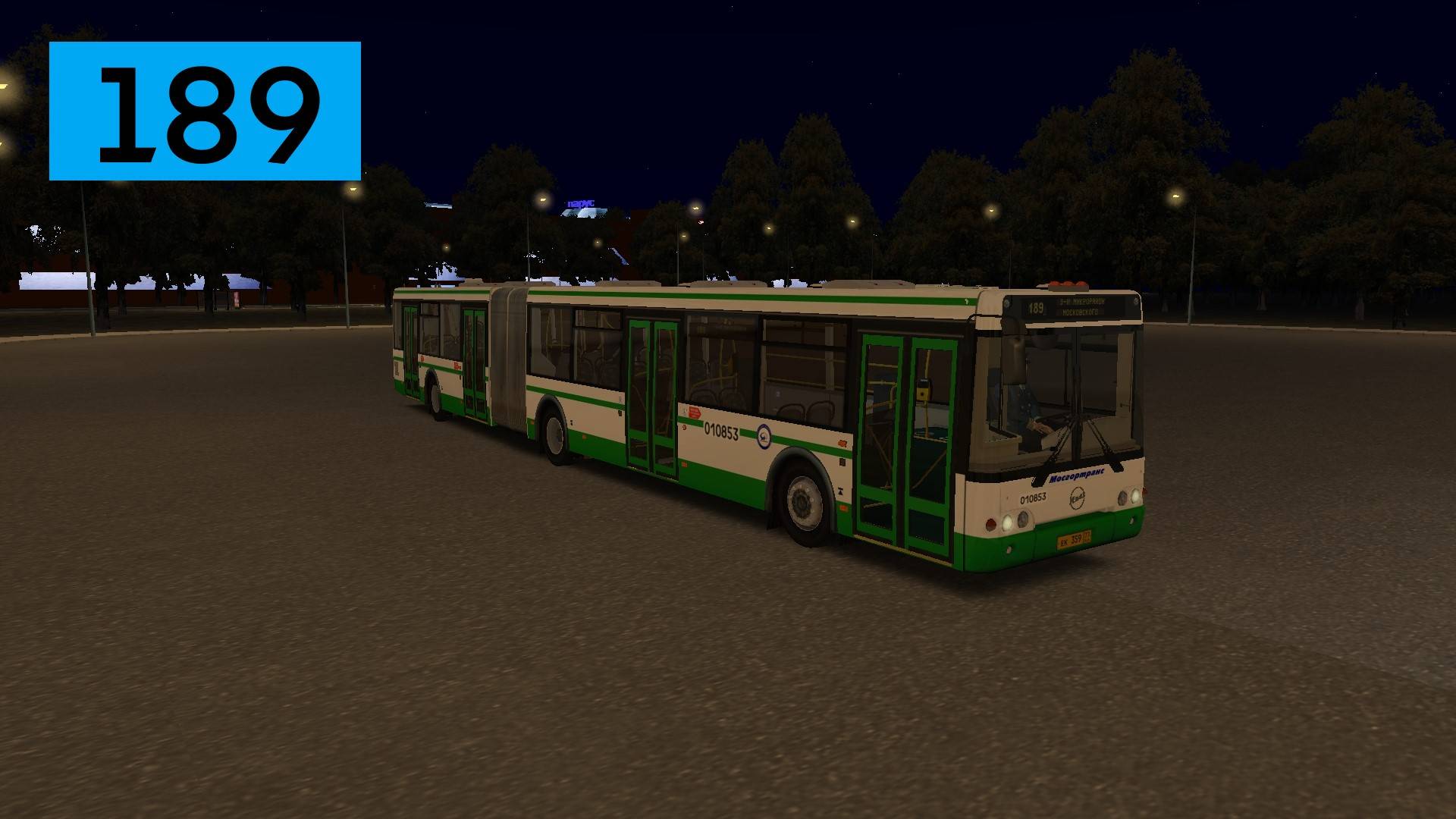OMSI 2: Автобус №189 3-й микрорайон Московского - Метро Филатов луг смотреть онлайн