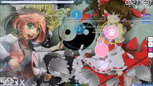 [Osu!] cYsmix feat. Emmy - Tear Rain (Hard) смотреть онлайн