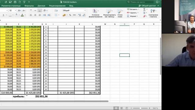 GRID GROUP РАСЧЕТА ДОХОДОВ смотреть онлайн