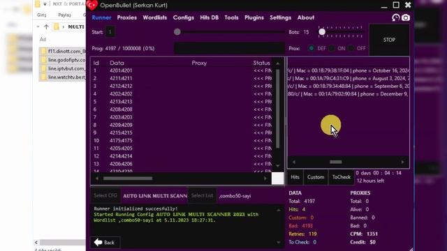OpenBullet 1 2 2, Multiple Portals AND Multiple Mac Scanning 1 смотреть онлайн