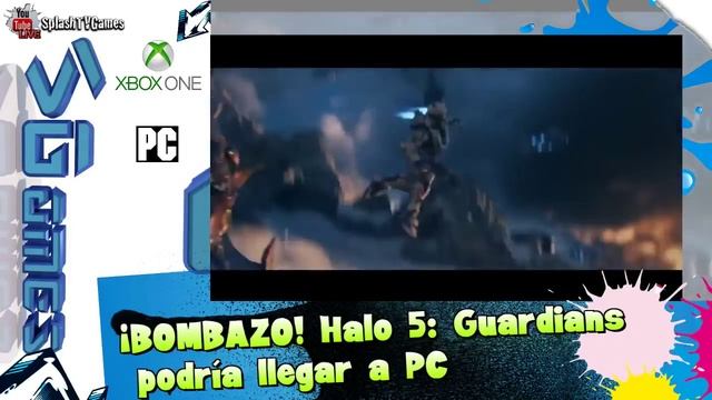 ¡BOMBAZO! Halo 5: Guardians podría llegar a PC смотреть онлайн