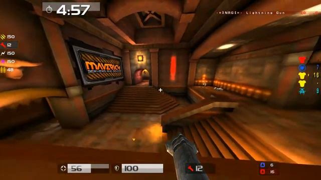 Quake Live: bloodrun tdm #1 speed of light 7:45 смотреть онлайн