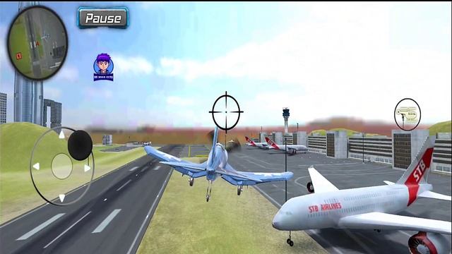 Rope Black Hole Hero Vegas Crime Simulator - Fun At Airport #12 - Android Gameplay смотреть онлайн