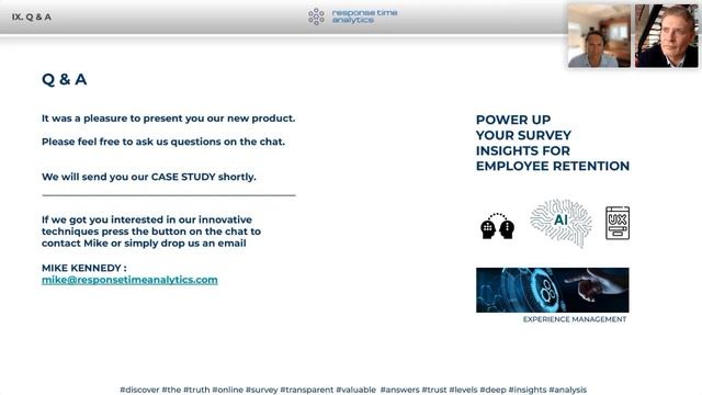 Q & A Response Time Analytics Webinar Session. смотреть онлайн