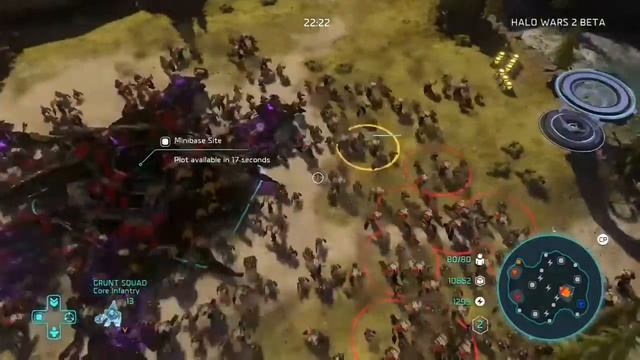 Halo Wars 2 Beta: HUGE Infantry Rush (80 Grunt Units/Pack Brothers And 2 Warlords) смотреть онлайн