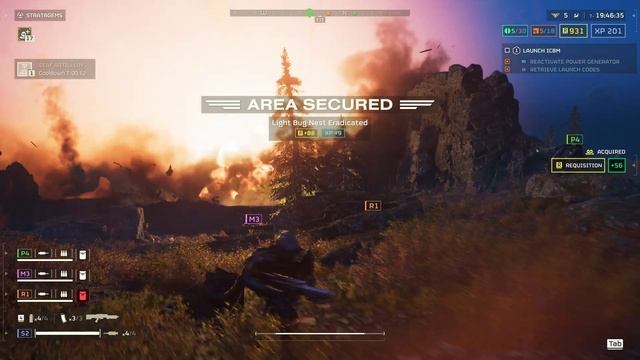 Helldivers 2 SEAF mini nuke смотреть онлайн