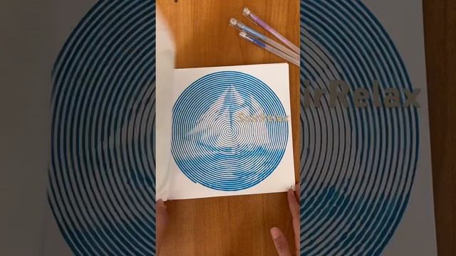 Листаем законченную раскраску SpirRelax Множество образов #антистресс#раскраска смотреть онлайн