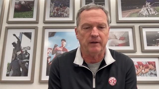 Arkansas baseball head coach Dave Van Horn previews 2024 season смотреть онлайн