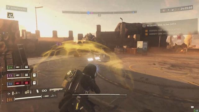 Helldivers 2: Hellmire - Conduct Geological Survey - Suicide Mission - Multiplayer Chaos (PS5) смотреть онлайн