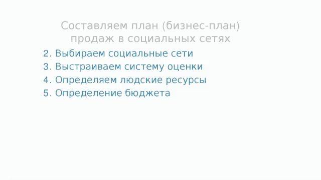 Вебинар: Социальные сети: стратегия успешных продаж. 1-ый день смотреть онлайн