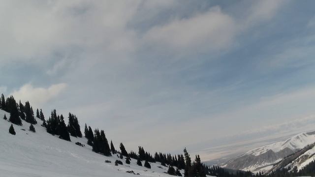 4K Karakol off-piste South West of 2nd lift смотреть онлайн